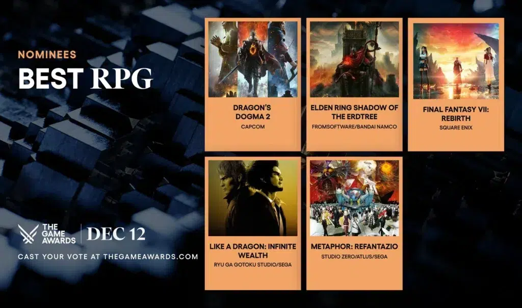 The game Awards 2024 - 2