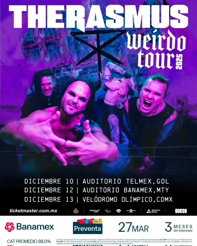 The Rasmus Weirdo Tour